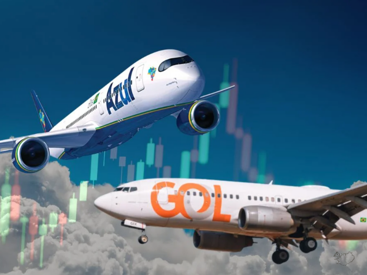 azul y gol aerolíneas brasil