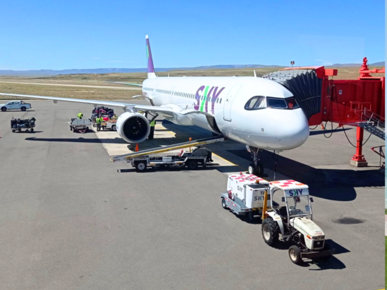 Acciona es el nuevo proveedor de servicios en tierra en Santiago de SKY Airline