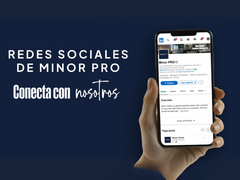 Minor hotels lanza una nueva plataforma de reservas Minor Pro para profesionales del turismo