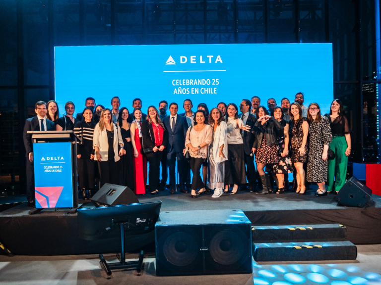 Delta Air Lines celebra 25 años conectando a Chile con el mundo