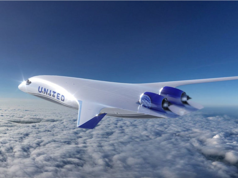 JetZero Z4 es el nuevo avión del futuro de United Airlines