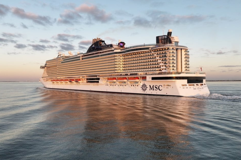 MSC Seascape llega a Galveston e inicia los primeros viajes de MSC Cruceros desde Texas